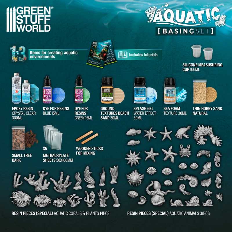 Green Stuff World Basing Sets - Aquatic - Image 4